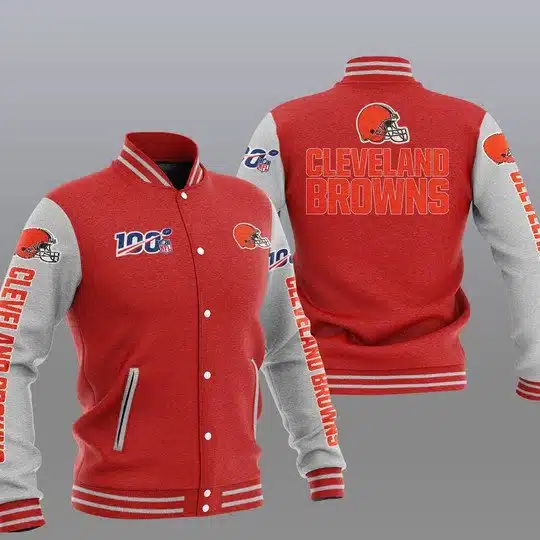 Cleveland Browns Baseball Jacket UB30
