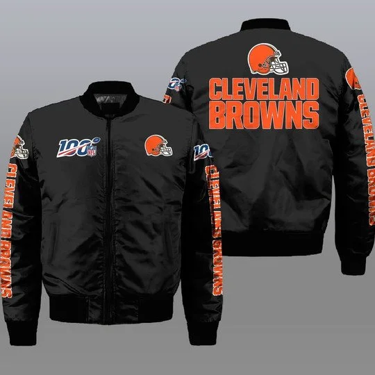 Cleveland Browns Bomber Jacket Full Size IZ20