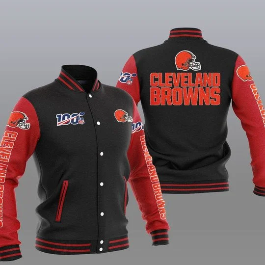 Cleveland Browns Baseball Jacket FJ82