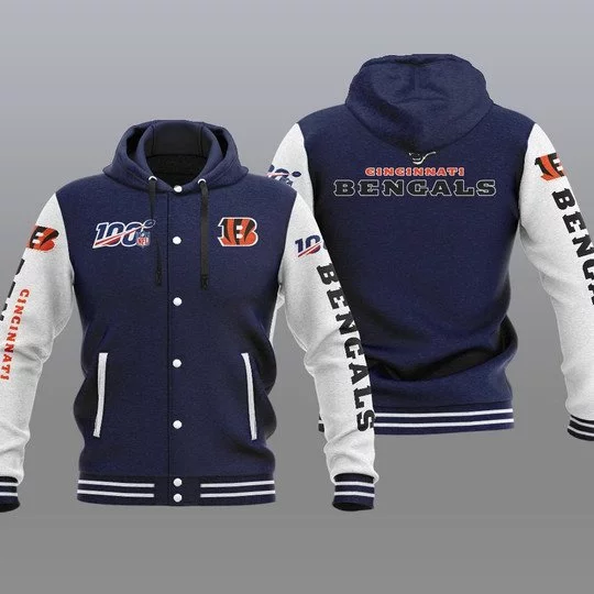 Cincinnati Bengals Baseball Jacket EU77 - Image 2
