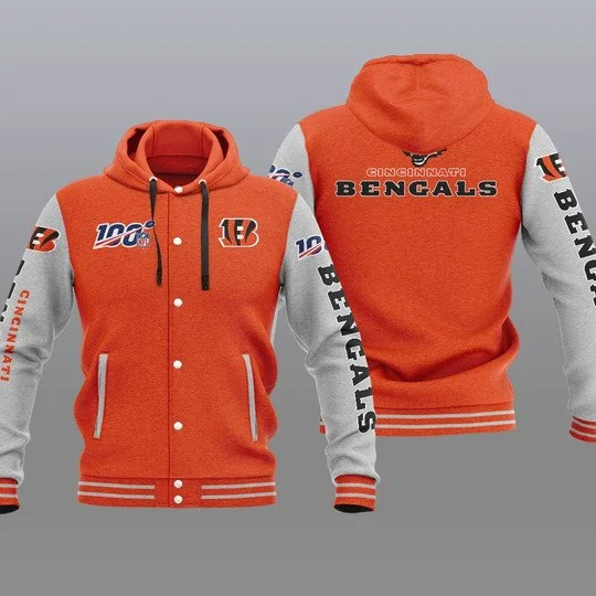 Cincinnati Bengals Baseball Jacket CU92 - Image 2
