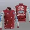 Detroit Lions Baseball Jacket YI39