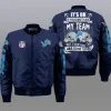 Detroit Lions Bomber Jacket Full Size UZ48