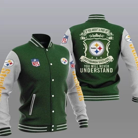 Pittsburgh Steelers Baseball Jacket OS38