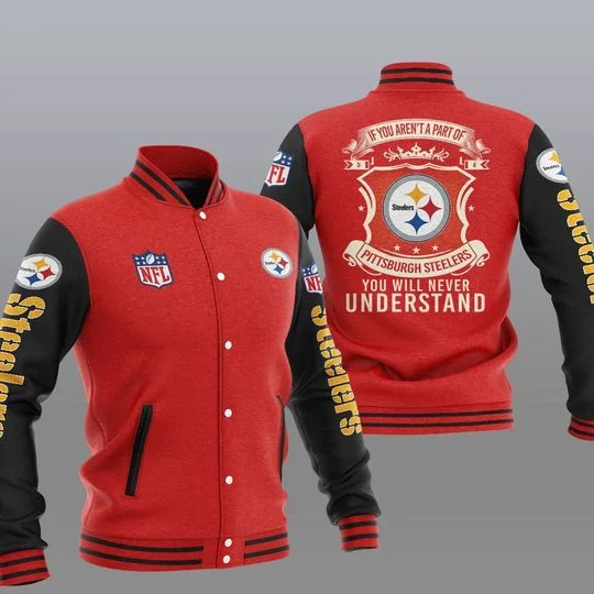 Pittsburgh Steelers Baseball Jacket IB77