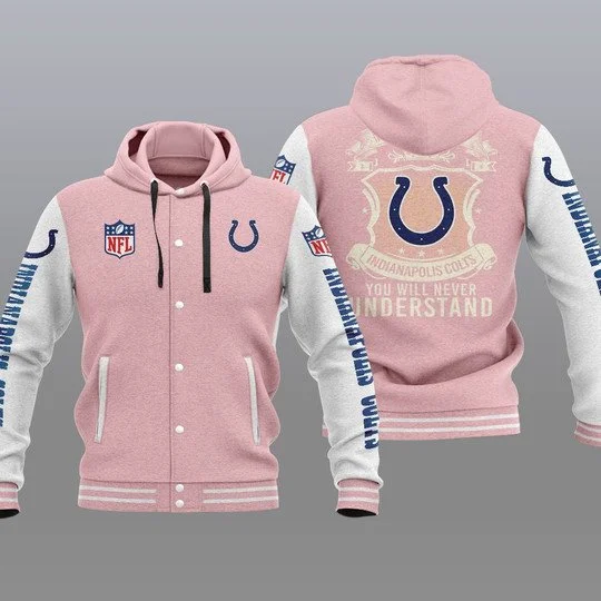 Indianapolis Colts Baseball Jacket AE39 - Image 2