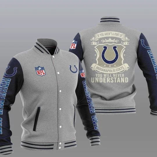 Indianapolis Colts Baseball Jacket IB37