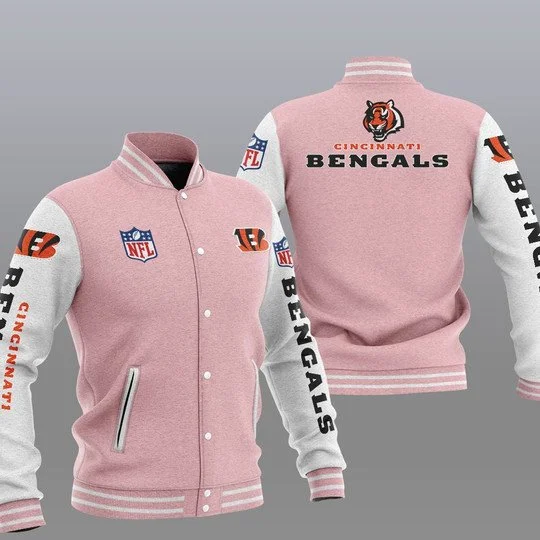 Cincinnati Bengals Baseball Jacket YS33