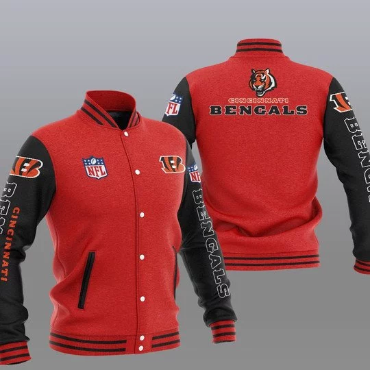 Cincinnati Bengals Baseball Jacket YE77
