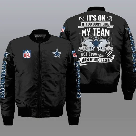 Dallas Cowboys Bomber Jacket Full Size TP06