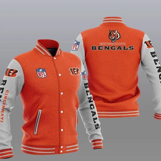 Cincinnati Bengals Baseball Jacket TX88
