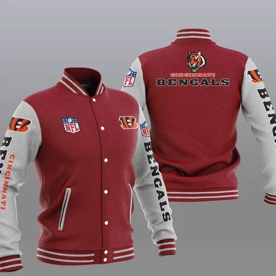Cincinnati Bengals Baseball Jacket TM92
