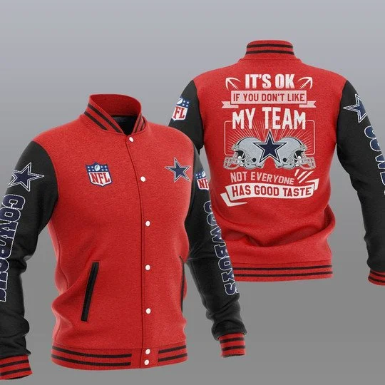Dallas Cowboys Baseball Jacket DW83 - Image 2
