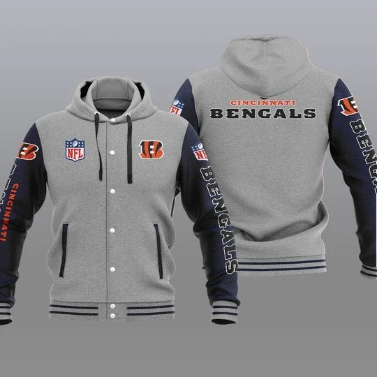 Cincinnati Bengals Baseball Jacket XI22 - Image 2