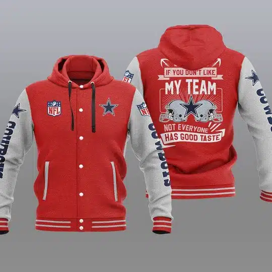 Dallas Cowboys Baseball Jacket TI92 - Image 2