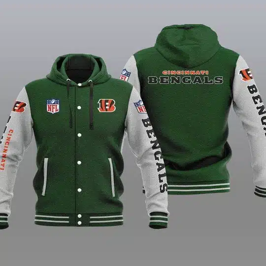 Cincinnati Bengals Baseball Jacket XW22 - Image 2