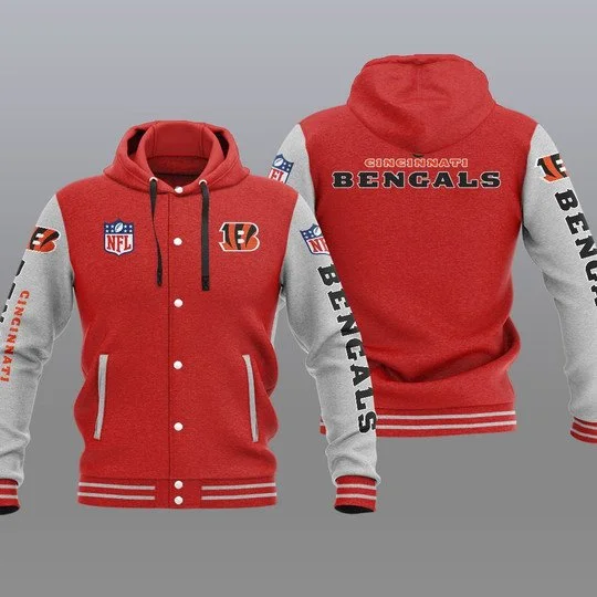 Cincinnati Bengals Baseball Jacket UD31 - Image 2