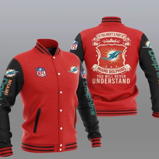 Miami Dolphins Baseball Jacket ZO12
