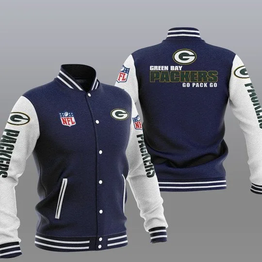 Green Bay Packers Baseball Jacket UF38