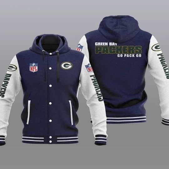 Green Bay Packers Baseball Jacket UF38 - Image 2