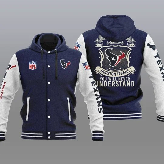 Houston Texans Baseball Jacket GN27 - Image 2