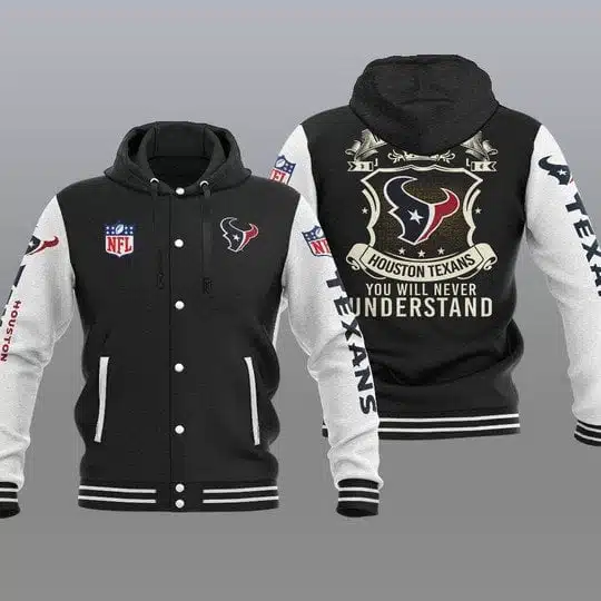 Houston Texans Baseball Jacket LX39 - Image 2
