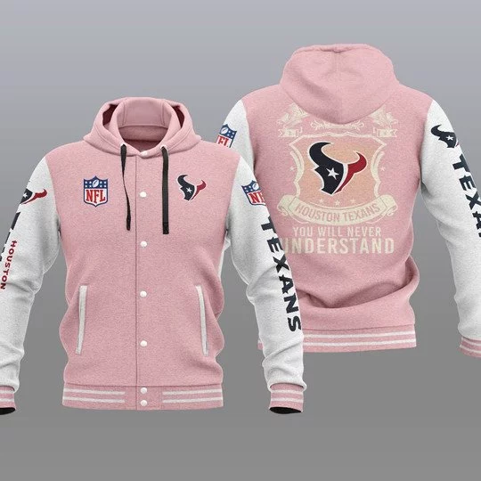 Houston Texans Baseball Jacket AP30 - Image 2
