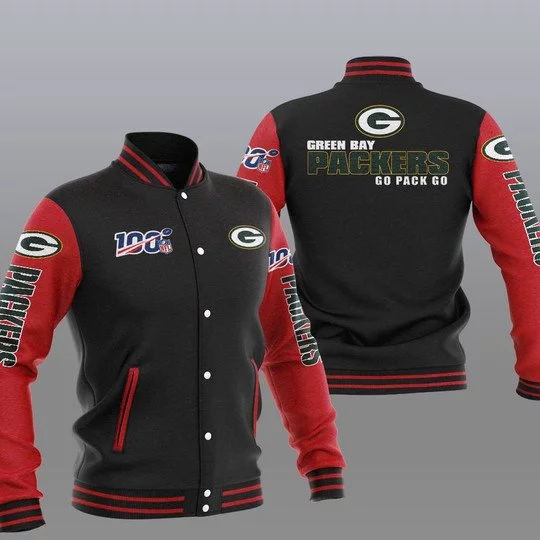Green Bay Packers Baseball Jacket UJ30