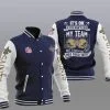 New Orleans Saints Baseball Jacket KH62