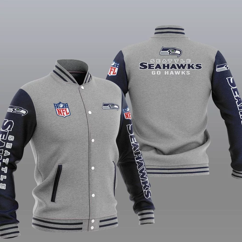 Seattle Seahawks Baseball Jacket XI88