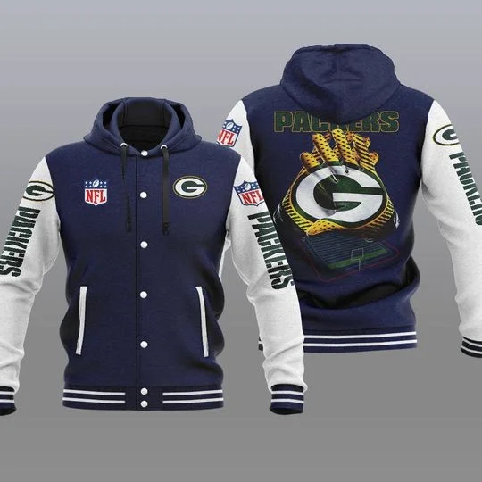 Green Bay Packers Baseball Jacket UM89 - Image 2