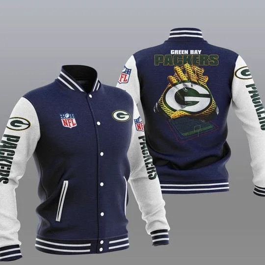 Green Bay Packers Baseball Jacket UM89