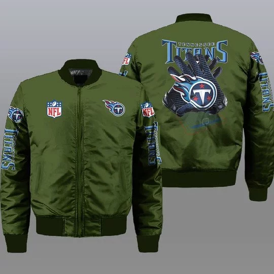 Tennessee Titans Bomber Jacket Full Size KC28