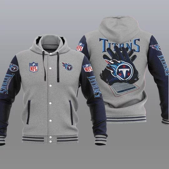 Tennessee Titans Baseball Jacket PF28 - Image 2