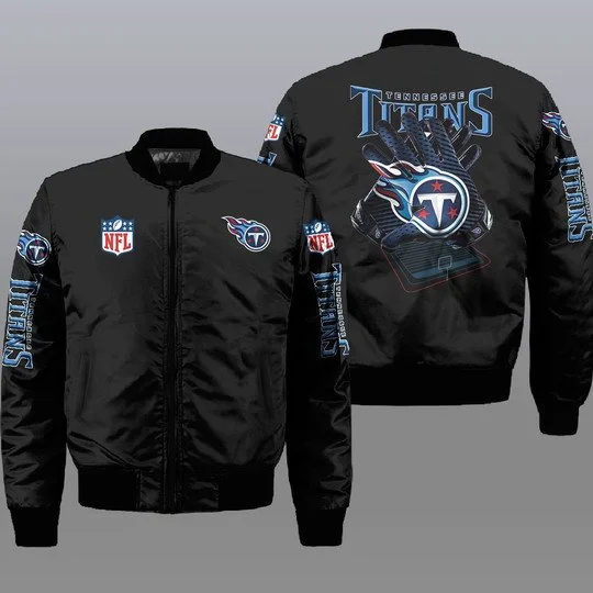 Tennessee Titans Bomber Jacket Full Size IK39