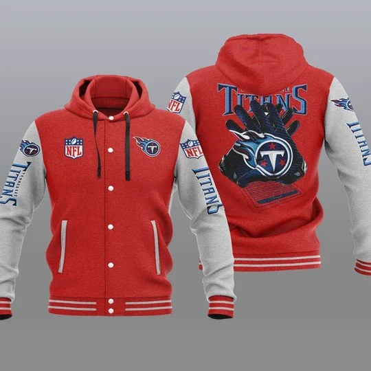 Tennessee Titans Baseball Jacket PE25 - Image 2