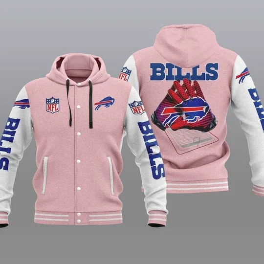 Buffalo Bills Baseball Jacket YV33 - Image 2