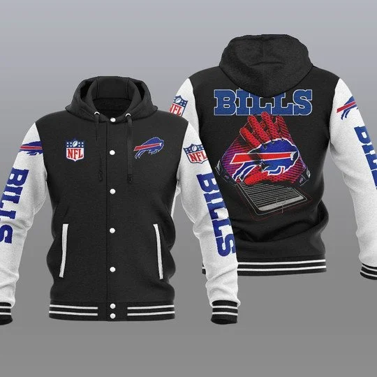 Buffalo Bills Baseball Jacket IB94 - Image 2