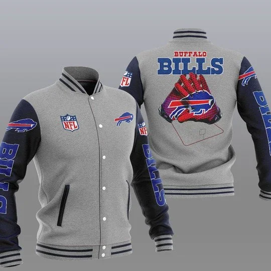 Buffalo Bills Baseball Jacket TX39