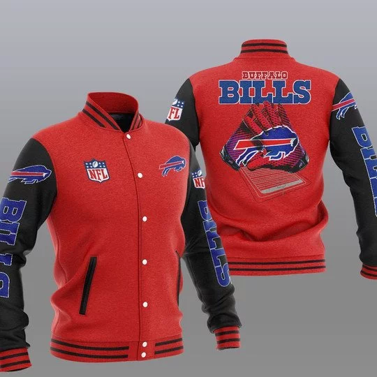 Buffalo Bills Baseball Jacket UV59