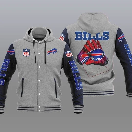 Buffalo Bills Baseball Jacket TX39 - Image 2