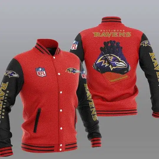 Baltimore Ravens Baseball Jacket FV59