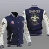 New Orleans Saints Baseball Jacket GL15