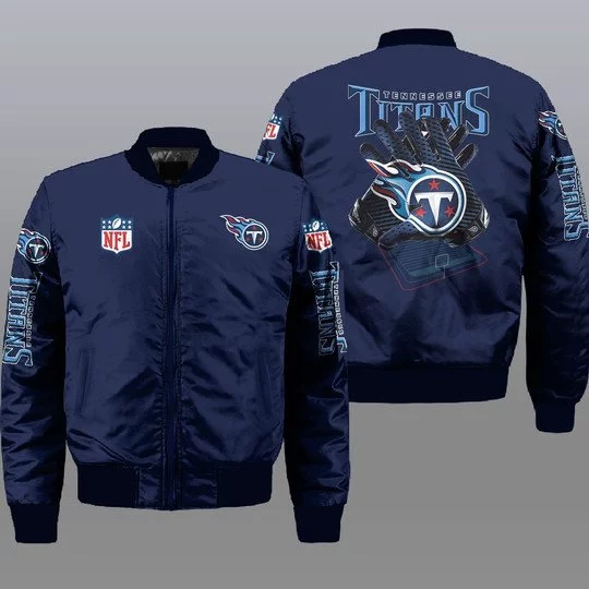 Tennessee Titans Bomber Jacket Full Size MI28