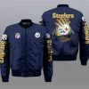 Pittsburgh Steelers Bomber Jacket Full Size UE02