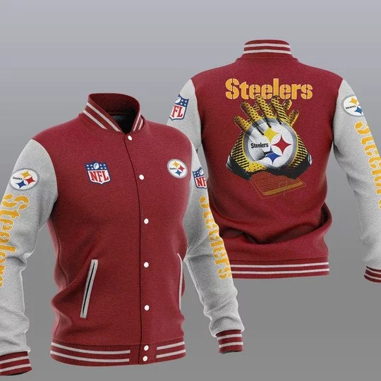Pittsburgh Steelers Baseball Jacket UB58