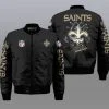 New Orleans Saints Bomber Jacket Full Size LL28
