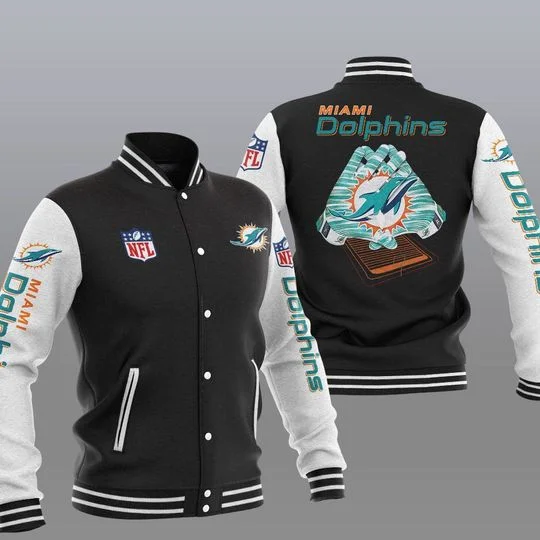 Miami Dolphins Baseball Jacket GS78