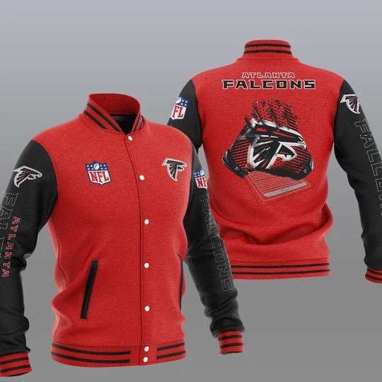 Atlanta Falcons Baseball Jacket JV16