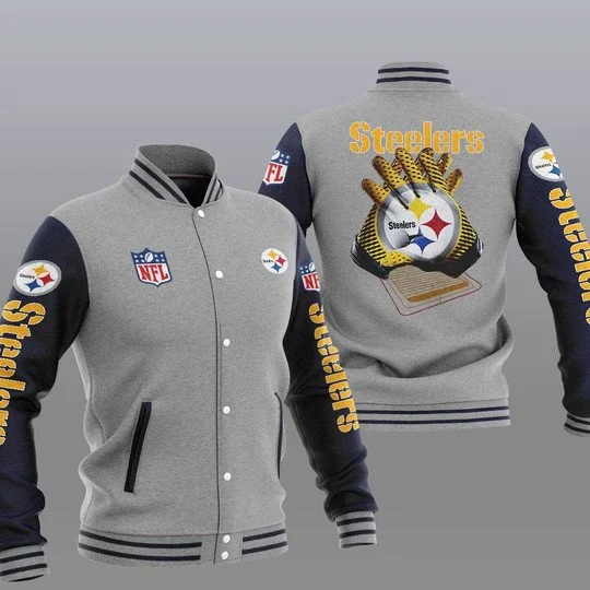 Pittsburgh Steelers Baseball Jacket GO28